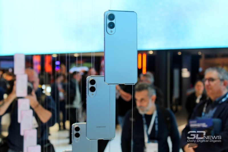 Samsung представила сверхтонкий смартфон Galaxy S25 Edge за €1249: двойная камера, Snapdragon 8 Elite и батарея на 3900 мА·ч