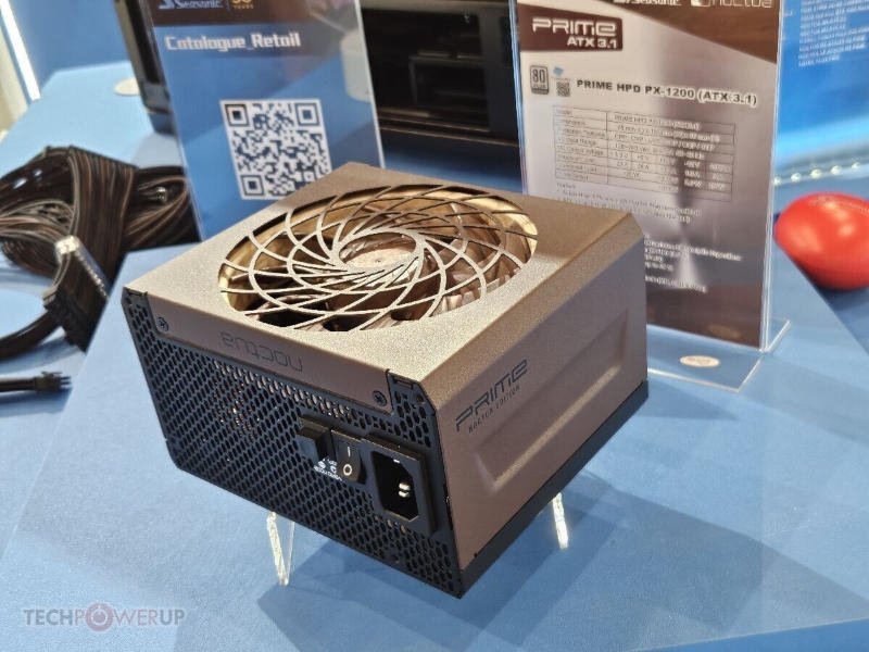 Seasonic показала  3200-Вт блок питания, умный кабель для видеокарты с защитой от оплавления и другие новинки