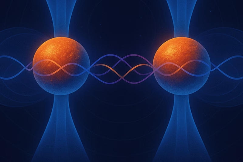 Шум во благо: физики добились квантовой «гиперзапутанности» атомов при помощи лазерного пинцета