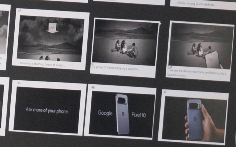 Смартфон Google Pixel 10 Pro увидели на съёмках рекламного ролика