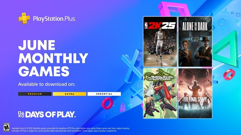 Sony раскрыла июньскую подборку PS Plus &mdash; Alone in the Dark, Destiny 2: The Final Shape, наследник Jet Set Radio и не только