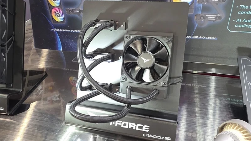 TeamGroup показала термоэлектрический кулер для SSD и другие экстравагантные охладители для накопителей