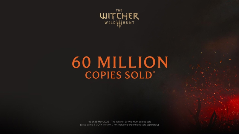 The Witcher 3: Wild Hunt сравнялась по продажам со Skyrim, а дополнение Phantom Liberty купил каждый третий владелец Cyberpunk 2077