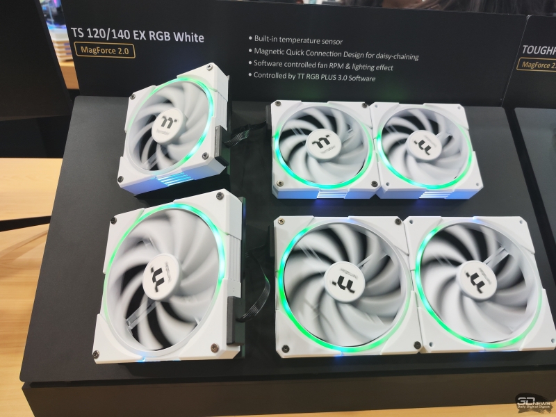 Thermaltake представила СЖО MINECUBE 360 Ultra ARGB с четырьмя экранами и другие новинки