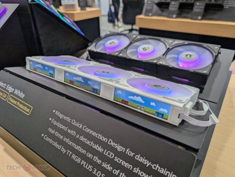 Thermaltake представила СЖО MINECUBE 360 Ultra ARGB с четырьмя экранами и другие новинки