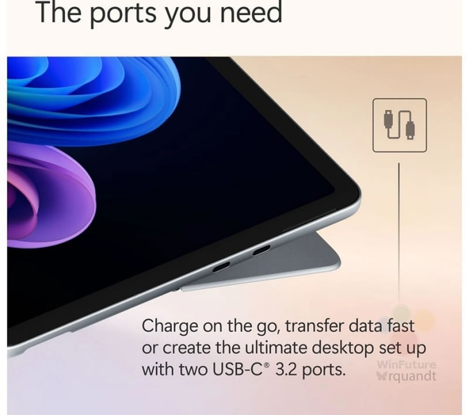 Утечка полностью рассекретила компактный планшет Microsoft Surface Pro 12 за несколько дней до анонса