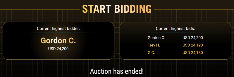 Asus ROG Astral GeForce RTX 5090 Dhahab Edition с автографом Дженсена Хуанга продали на аукционе за $24 200