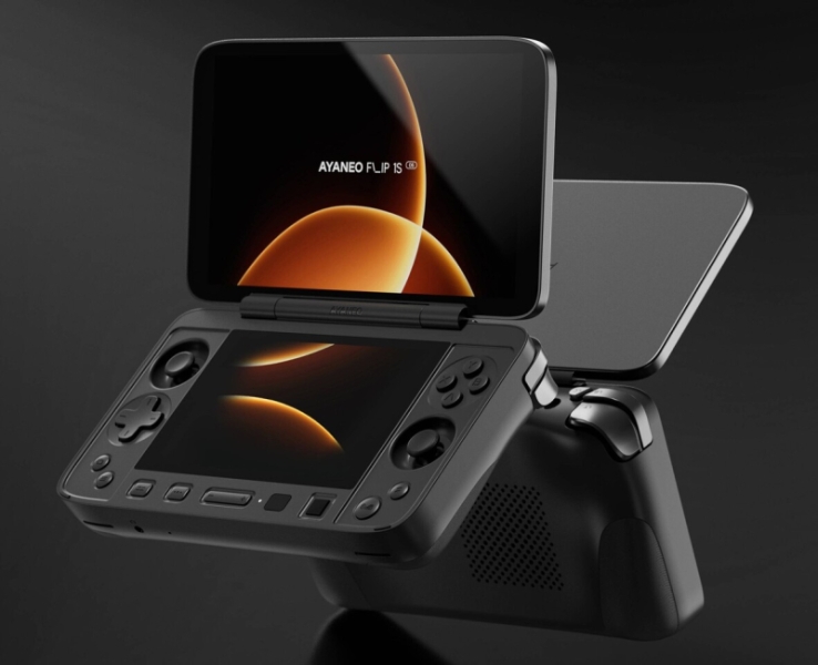 AyaNeo представила портативную складную консоль FLIP 1S DS с двумя экранами и Ryzen AI 9 HX 370