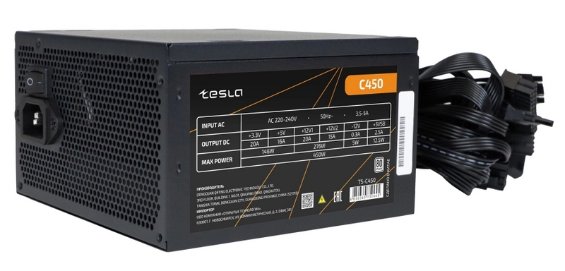 Блоки питания TESLA: надёжность, защита и выгодная цена для любой сборки