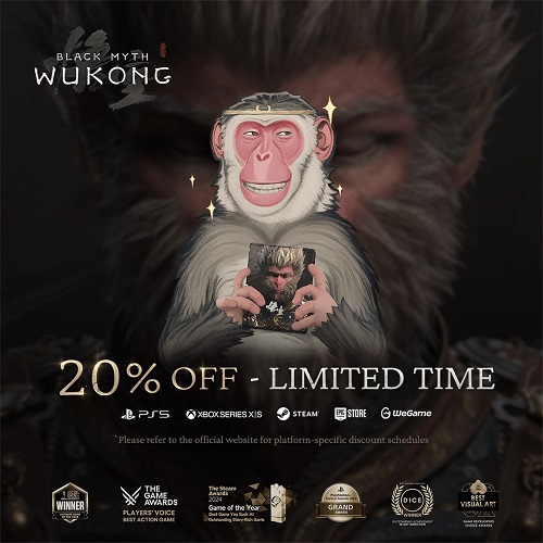 Game Science подтвердила дату выхода Black Myth: Wukong на Xbox и анонсировала первую скидку на игру