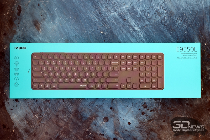 Клавиатура Rapoo E9550L: многофункциональность и элегантность