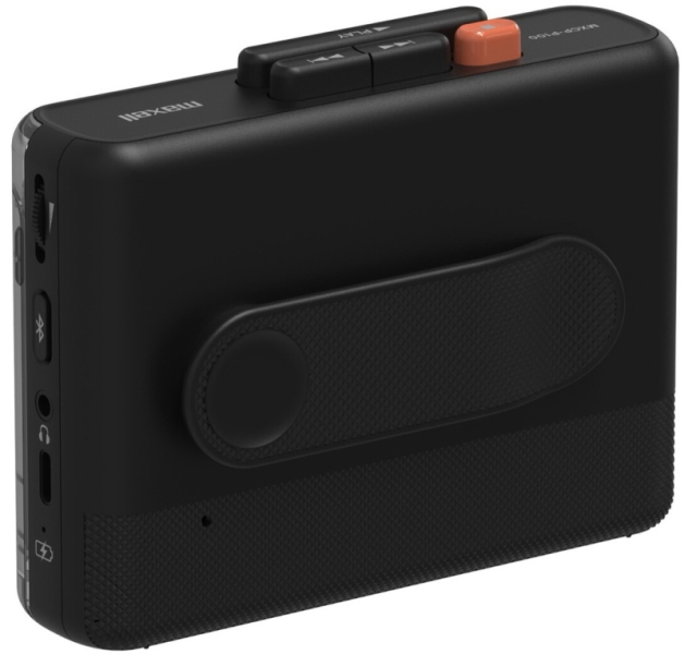 Maxell выпустила кассетный ретро-плеер MXCP-P100 с поддержкой Bluetooth-наушников и USB-C