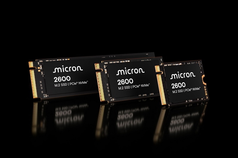 Micron представила накопители Micron 2600 QLC с уровнем производительности памяти TLC