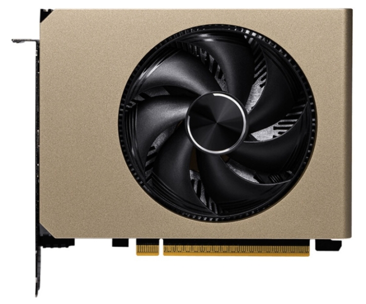 MSI представила очень компактную GeForce RTX 5060 8G Inspire ITX &mdash; у неё всего один вентилятор