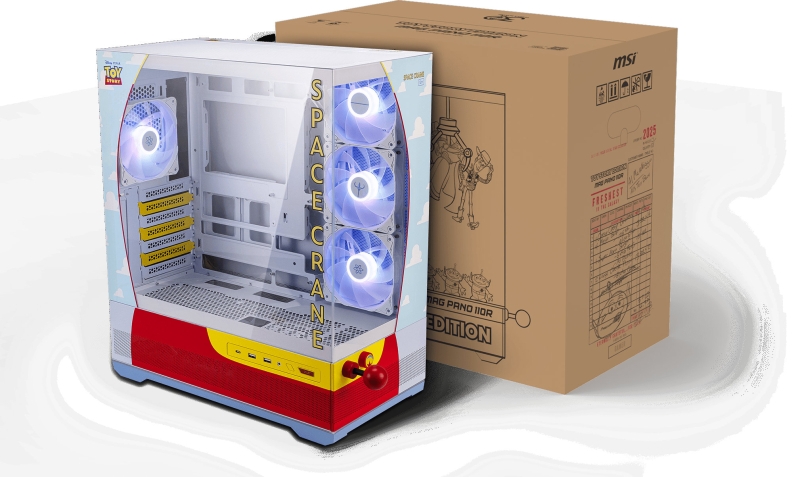 MSI выпустила компьютерные комплектующие для поклонников мультфильмов &laquo;История игрушек&raquo;