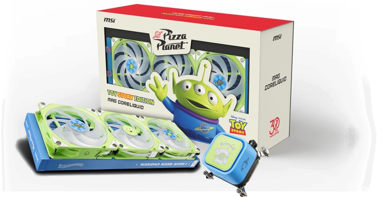 MSI выпустила компьютерные комплектующие для поклонников мультфильмов &laquo;История игрушек&raquo;