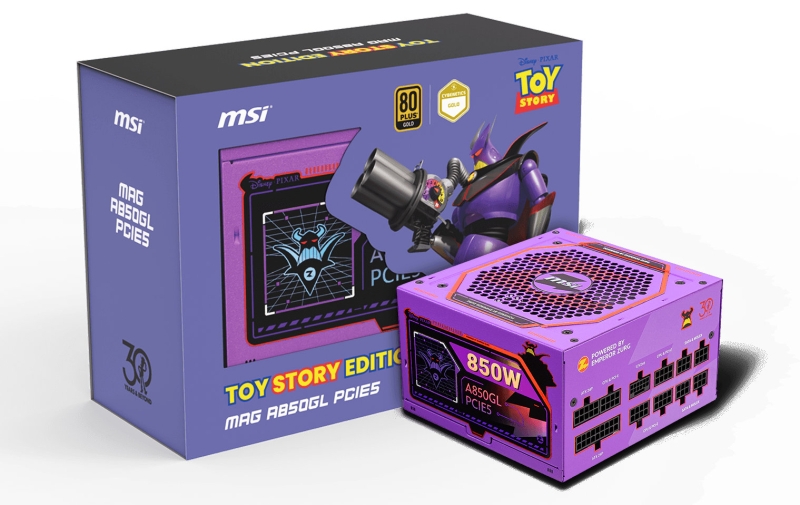 MSI выпустила компьютерные комплектующие для поклонников мультфильмов &laquo;История игрушек&raquo;