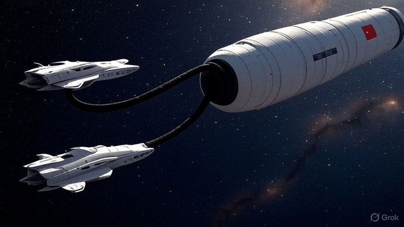 Наблюдатели заметили секретную встречу китайских спутников в космосе — возможно для дозаправки