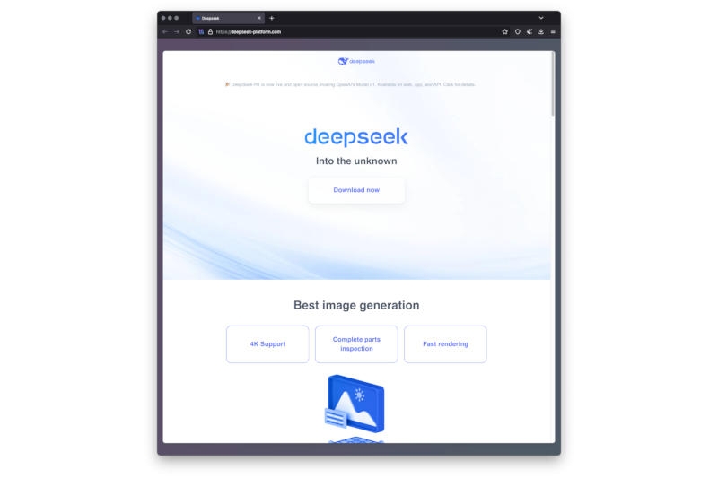 Обнаружен вирус-шпион BrowserVenom, маскирующийся под приложение DeepSeek