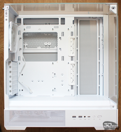 Обзор и тестирование Zalman P40 Prism White: корпус-призма