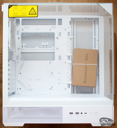 Обзор и тестирование Zalman P40 Prism White: корпус-призма