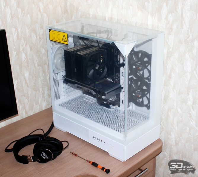 Обзор и тестирование Zalman P40 Prism White: корпус-призма