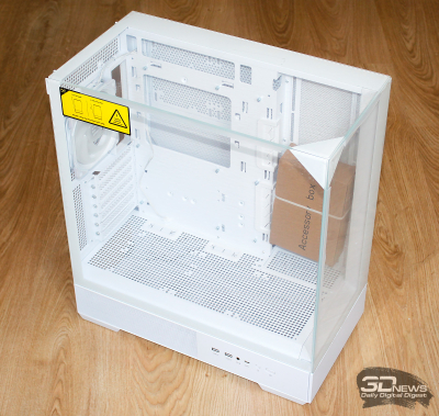 Обзор и тестирование Zalman P40 Prism White: корпус-призма