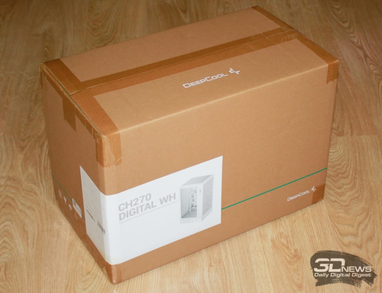 Обзор корпуса DeepCool CH270 Digital WH: почти компактный и почти вместительный