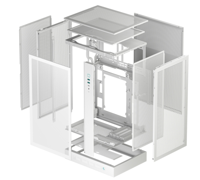 Обзор корпуса DeepCool CH270 Digital WH: почти компактный и почти вместительный