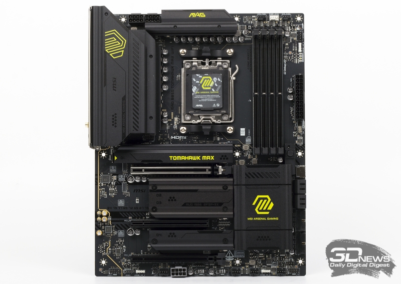 Обзор материнской платы MSI MAG B850 TOMAHAWK MAX WIFI: не флагман &mdash; и что?