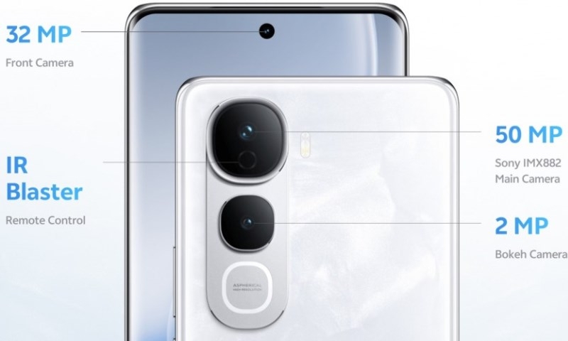 Представлен смартфон Vivo Y400 Pro — изогнутый AMOLED-дисплей 120 Гц и чип Dimensity 7300 за $290