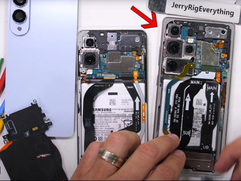 Разборка Galaxy S25 Edge показала, за счёт чего Samsung удалось сделать смартфон таким тонким