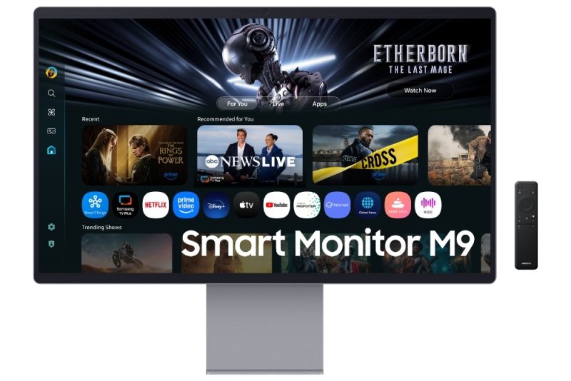 Samsung выпустила 32-дюймовые умные мониторы Smart Monitor M9, M8 и M7 с Tizen OS и частотой до 165 Гц