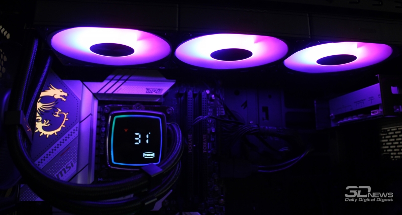 Система жидкостного охлаждения PCCooler DT360 ARGB Display: красиво, но есть нюансы
