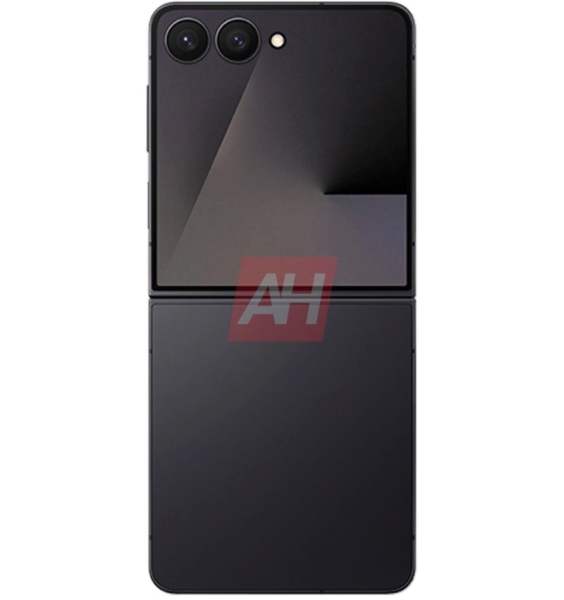 Смартфон-раскладушка Samsung Galaxy Z Flip 7 в чёрном и синем цветах предстал на рендерах