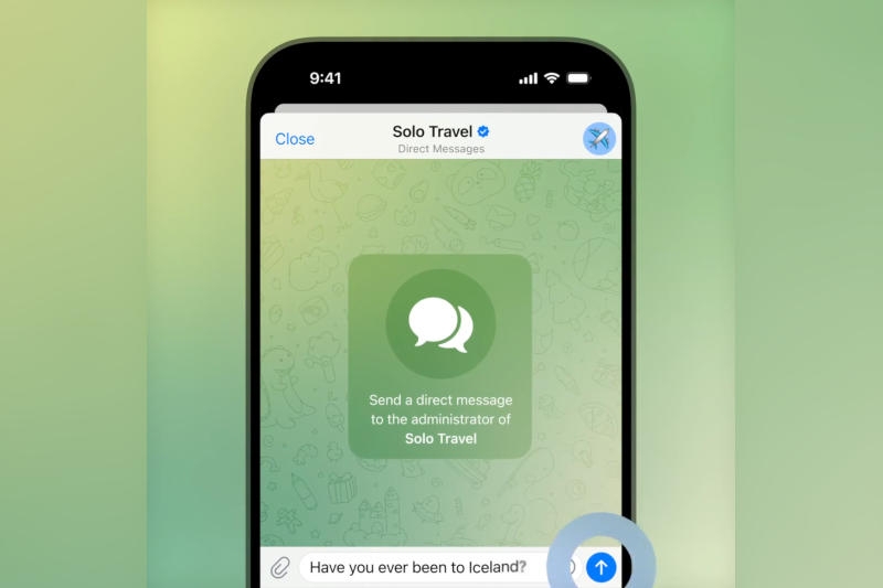 В Telegram появились сообщения каналам, обрезка голосовых сообщений, темы на вкладках и фотографии высокого качества