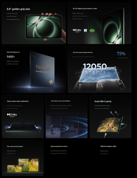 Xiaomi представила компактный планшет Redmi K Pad на флагманском процессоре по цене от $390