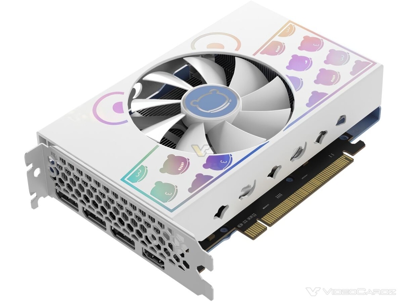 Yeston выпустила компактную GeForce RTX 5060 Cute Pet с милым оформлением