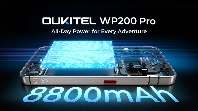 Защищённые смартфоны Oukitel WP300, WP35 Pro и WP200 Pro с массивными батареями &mdash; пауэрбанк не нужен