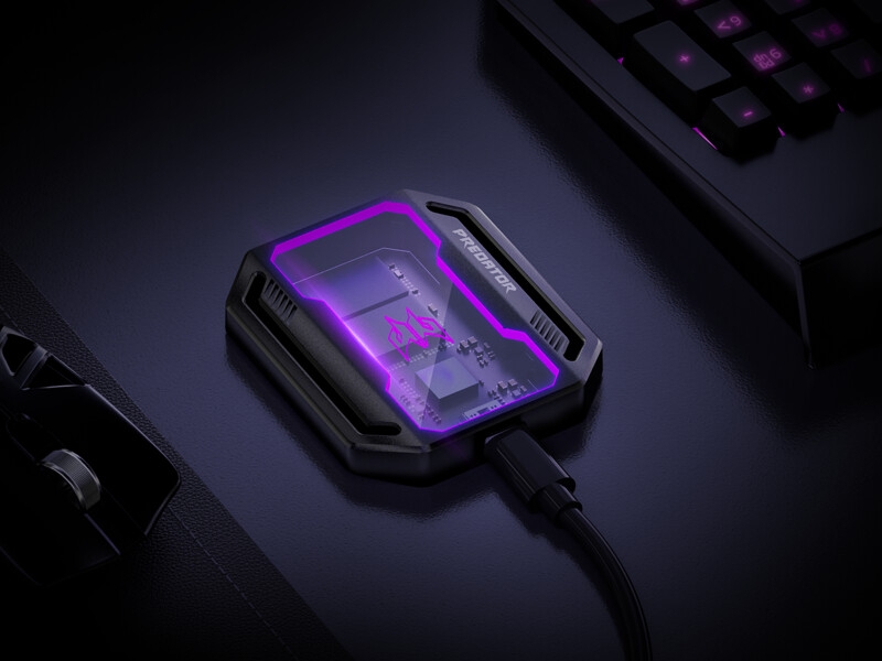 Acer выпустила внешний SSD Predator GP30 — до 8 Тбайт и 2000 Мбайт/с