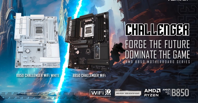 ASRock представила материнскую плату B850 Challenger для недорогих игровых сборок на Ryzen