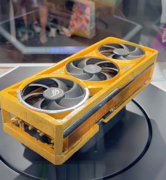 Asus показала золотую видеокарту RTX 5090 ROG Astral Real Gold Edition за $500 тыс.