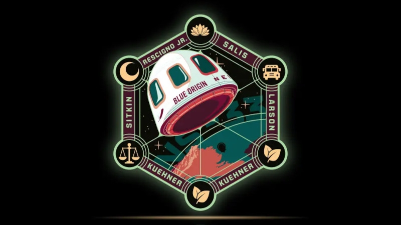 Blue Origin в 13-й раз свозила туристов на границу космоса — и 1000 открыток в придачу