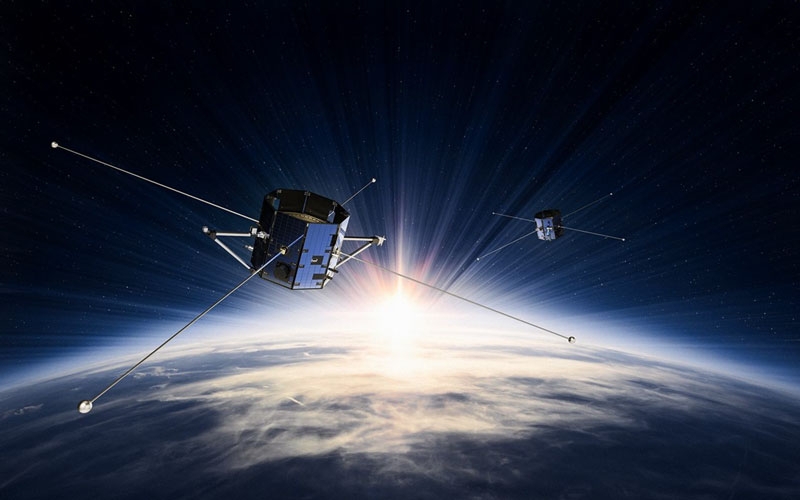 Для изучения полярных щелей Земли NASA запустило два космических зонда