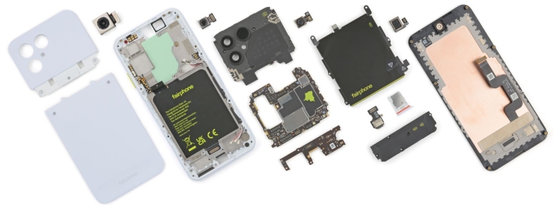 Fairphone 6 получил высшую оценку&nbsp;ремонтопригодности от&nbsp;iFixit