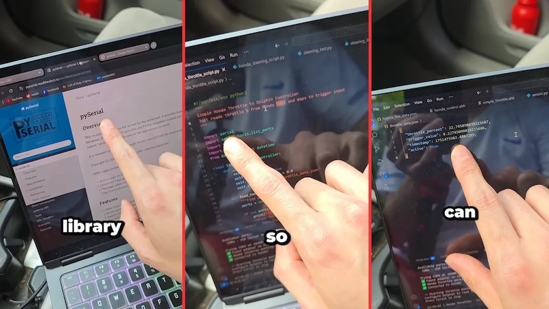 Геймер превратил Honda CR-V в игровой контроллер для Need for Speed Underground