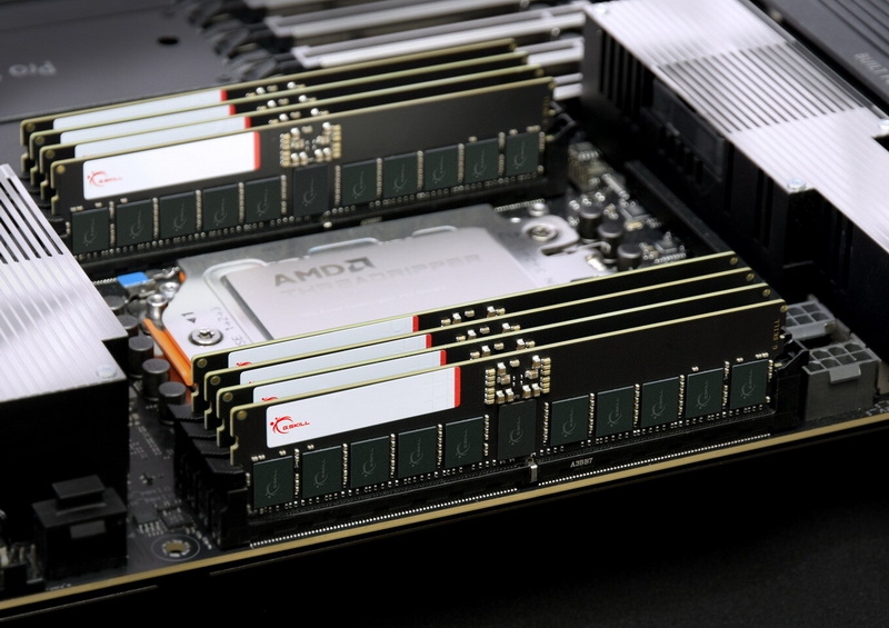 G.Skill представила 512-Гбайт комплект оперативной памяти DDR5-6400 для самых мощных Ryzen