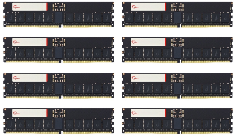 G.Skill представила 512-Гбайт комплект оперативной памяти DDR5-6400 для самых мощных Ryzen