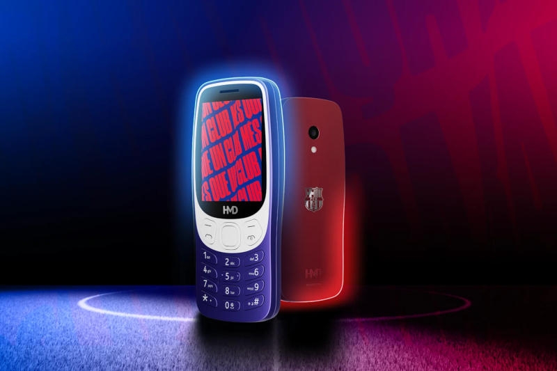 HMD представила кнопочный телефон Barça 3210 — стиль Nokia, логотип «Барселоны» и поддержку DeepSeek
