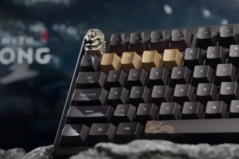 Keychron выпустила беспроводную механическую клавиатуру по мотивам игры Black Myth: Wukong